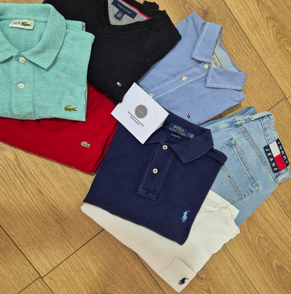 Mix Ralph Tommy Lacoste 10 PEZZI