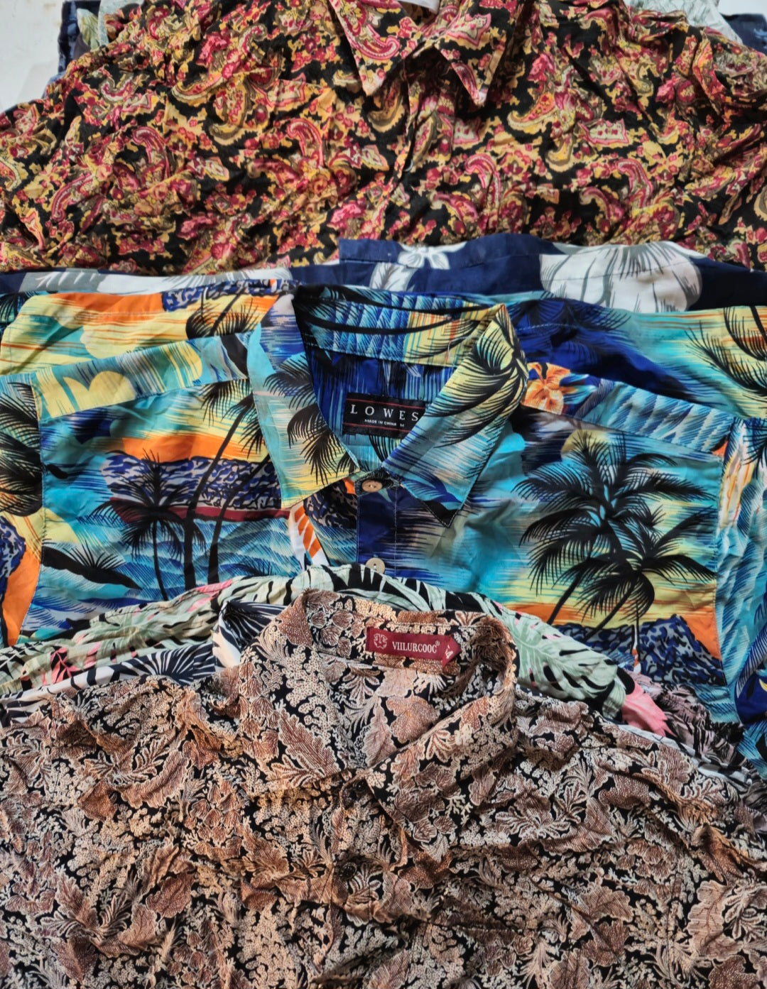 Camicie Hawaiane 15 PEZZI